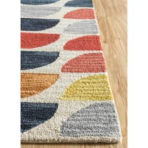 Alfombra de Lana Acar Ivory, Tejida a Mano, Diseño Jacquard Geométrico Clásico, Rectangular de 4m, para Pasillo, Uso Doméstico, Viscosa de 10mm, Tla-4086 - Product Image 4