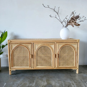 Modular kitchen <b>rattan</b> cupboard cabinets dining room <b>sideboard</b> cabinet storage cupboards for wholesale - Product Image 1