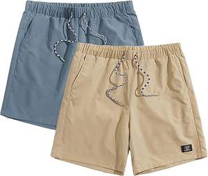 Nouveaux shorts décontractés en laine de haute qualité pour hommes, unisexe, vêtements de sport, course à pied, fitness, séchage rapide, respirant, à motifs - Product Image 1