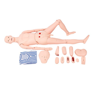 Mannequin de formation en soins gerontologiques grandeur nature, modèle de simulation de soins aux patients, formation en éducation médicale et en compétences cliniques - Product Image 4
