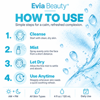 Spray pour la peau à l'acide hypochloreux, marque privée OEM ODM, brume pour le visage et le corps, apaisant et rafraîchissant, spray pour soins de la peau HOCl, 120 ml