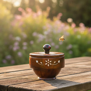 Joyero de Madera de Alta Calidad, Hecho a Mano, Estilo Moderno y Lujoso, Diseño Compacto y Portátil para Guardar Joyas de Forma Segura - Product Image 1