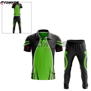 Fait sur mesure votre propre conception vêtements de sport de plein air 2024 polyester matériel ensemble d'uniformes de cricket - Product Image 5