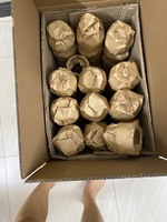 Ensemble de vaisselle en coquille de noix de coco de style vintage, 100% biologique, naturel, poli, écologique, prix abordable, marque EUTECH, pour la maison, fabriqué au Vietnam