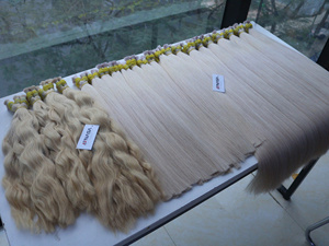 Extensions de cheveux vierges vietnamiens bruts, double trame, à bandes/clip-on/fusion, 100g, qualité supérieure, super double drawn, toutes couleurs - Product Image 2