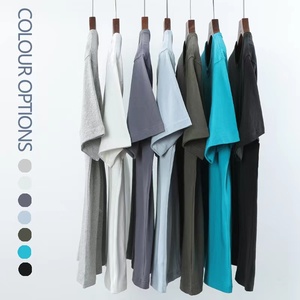 Camisetas de Manga Corta para Hombre, Personalizadas, de Alta Calidad, con Estampado Sólido, con Impresión de Logotipo Personalizado, Servicio OEM/ODM - Product Image 3