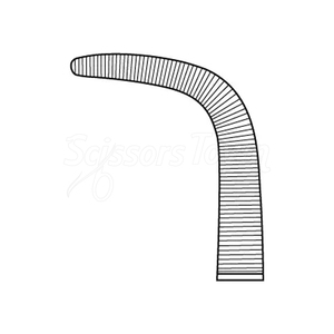 Forceps Meeker à angle droit, 11 pouces, en acier inoxydable, instrument chirurgical pour interventions vasculaires - Product Image 6