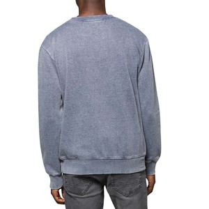 Sudadera de fabricante de ropa 2025 para hombre, sudadera de mezcla de algodón básica transpirable de manga larga con logotipo personalizado para hombre - Product Image 2