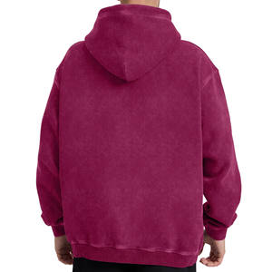 Fabricants de vêtements 100% basiques sweats à capuche en coton mélangé pour homme personnalisé surdimensionné poids lourd 2025 nouveauté sweats à capuche pour hommes - Product Image 2