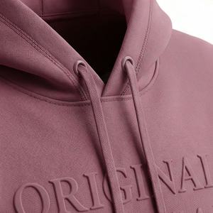 Hoodie surdimensionné élégant pour homme, design vintage délavé avec poche avant, confortable, personnalisable pour l'hiver. - Product Image 4