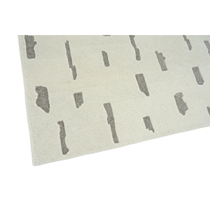 Berberi Tùy Chỉnh Mô Hình Phong Cách Hiện Đại Tay Tufted Chống Trượt Sọc Tường Để Tường Thảm Màu Xanh Viscose Handmade Ấn Độ Phòng Khách - Product Image 2