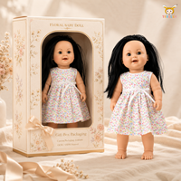 TUSALMO Vente en gros de poupées pour filles personnalisées de 21 pouces, poupée bébé blanche en vinyle souple, cheveux bouclés, plusieurs tenues, éducatif, OEM ODM