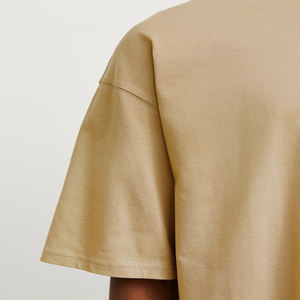 Camisetas de Hombre 100% Algodón, Alta Calidad, Ecológicas, Anti-Pilling, Moda, Corte Regular, Logotipo Personalizado, Lisas, Secado Rápido, OEM - Product Image 3