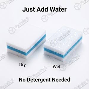 Éponge magique en nano-mousse découpable haute densité pour la vaisselle, le <span class=keywords><strong>nettoyage</strong></span> de la cuisine, éponge en mélamine pour les chaussures en cuir ménagères - Product Image 5