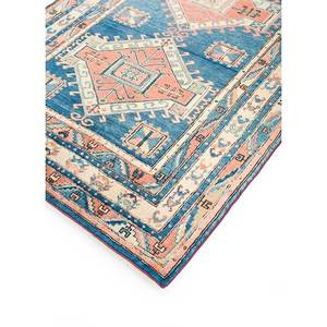 Alfombras de Lana Anudadas a Mano Nuray Blue, Geométricas Orientales, para Dormitorio de Adolescentes, Hechas a Mano, Rectangulares de 9x12, para Pasillo, Pae-927, para el Hogar - Product Image 2