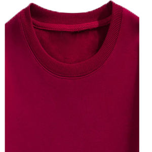 Sudadera de Cuello Redondo con Logotipo Personalizado para Hombre, 100% Algodón, Diseño Sólido, Alta Calidad, Moda de Invierno - Product Image 2