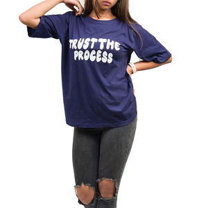 Camiseta de Algodón 100% con Estampado Puff, Cuello Redondo, Ajustada, para Hombre, Venta al Por Mayor - Product Image 3