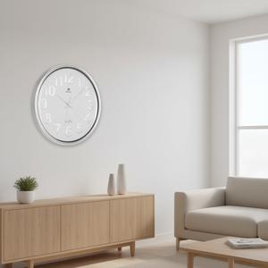 Reloj de Pared JUSTAMINUTE Blanco de 35.5cm 00816B - Product Image 3