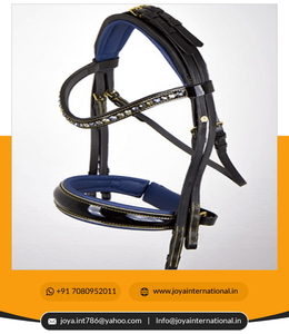 2022 nouveauté haute qualité Logo personnalisé bride en cuir Double bride fabricant extérieur équitation en gros produit équestre - Product Image 2