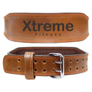 Cinturón de Levantamiento de Pesas de Fibra Duradero, Ajustable, con Hebilla de Pin Personalizada, Profesional y Cómodo, Nivel Gimnasio - Product Image 2