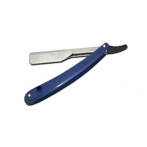 Rasoir de barbier de haute qualité, léger, en acier inoxydable et sûr à utiliser, offre un coup de couteau précis, un rasage lisse, parfait pour un usage professionnel - Product Image 3