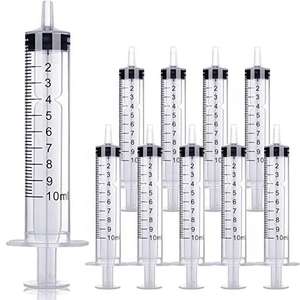 Seringa Plástica Descartável de 5ml 10ml Sem Agulha para Uso Veterinário e Multifuncional - Product Image 3