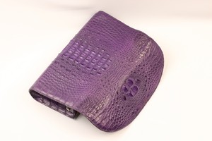 Bolso de mano con solapa cruzada de cuero de cocodrilo para mujer de último diseño 2024 con cierre de cubierta bolso de mano de moda de marca personalizable OEM/ODM - Product Image 2