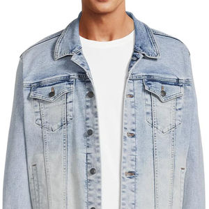 Veste en jean respirante et à séchage rapide pour hommes, veste en jean de qualité supérieure, veste en jean à vendre, vente en gros - Product Image 5