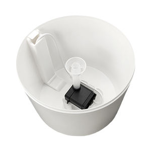 최신 지능형 애완 동물 물 디스펜서 흰색 플라스틱 2L 슈퍼 음소거 자동 애완 동물 고양이 급수기 - Product Image 5