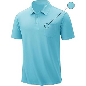 Nuevo Polo deportivo personalizado de manga corta de secado rápido de algodón 100% de la mejor calidad para hombre - Product Image 2