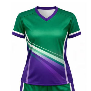 Ventes en gros d'ensembles d'uniformes de volley-ball personnalisés avec logo imprimé, 100% polyester, impression numérique, kit d'entraînement, uniformes d'équipe pour adultes unisexes - Product Image 5