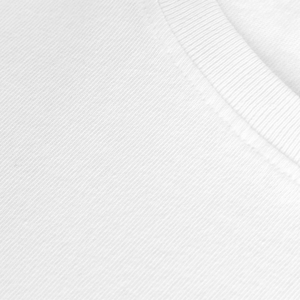T-shirt pour femme en coton biologique de luxe 100% pré-rétréci certifié GOTS, col en V, manches longues, blanc, poids lourd, coupe durable - Product Image 5