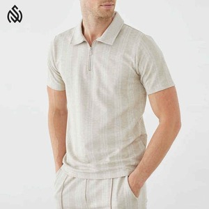 2025 venta al por mayor sólido liso para hombre Polo corto conjunto Premium Regular Fit y alto rendimiento atlético doble conjunto para hombres - Product Image 3