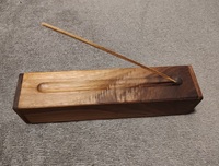 Porte-encens en bois de produit à la demande porte-bâton d'encens porte-bâton d'encens rond en bois avec taille personnalisée
