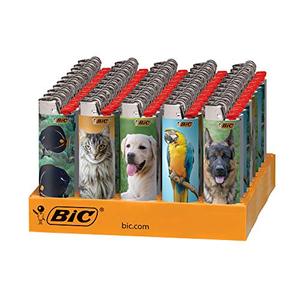 Encendedores BIC Special Edition Animal Lover Series, bandeja de 50 unidades - Product Image 1