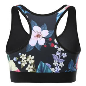 Sujetador deportivo de Yoga para mujer totalmente sublimado de nuevo diseño, Sujetador deportivo de alto impacto, Color personalizado, ligero, sin costuras, Reversible - Product Image 2