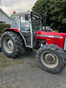 รถแทรกเตอร์ฟาร์ม Massey 390t 70 แรงม้า ขับเคลื่อน 4 ล้อ พร้อมชุดเกียร์ขับเคลื่อนที่สมบูรณ์แบบ ผลผลิตสูง สภาพดี ชุดเกียร์ปั๊มและส่วนประกอบหลัก - Product Image 2