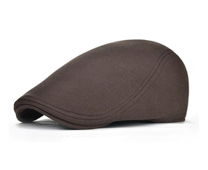 Men's 100% Cotton <b>Flat</b> Ivy Gatsby Newsboy Driving <b>Hat</b> Cap - Product Image 4