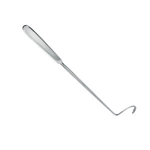 Aguja de ligadura Deschamps profesional, instrumentos de sutura quirúrgica médica izquierda derecha afilada, instrumentos para heridas, 215mm, OEM - Product Image 3