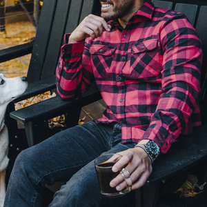 เสื้อเชิ้ตผ้าสักหลาดสำหรับผู้ชายน้ำหนักเบาเสื้อเชิ้ตผ้าสักหลาดสำหรับผู้ชายดีไซน์สวยสมบูรณ์แบบ - Product Image 5