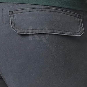 Pantalon cargo pour homme, léger, 100% coton, coupe décontractée, tissu confortable, design pratique des poches, pour une utilisation quotidienne et en plein air - Product Image 6