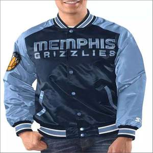 Chaqueta universitaria de invierno para hombre de la mejor calidad, venta al por mayor, poliéster de Pakistán/algodón, botón único, talla grande, patrón sólido de calle alta - Product Image 4