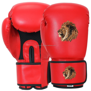 Venta al por mayor profesional 8oz PU guantes de boxeo de cuero de alta calidad para el entrenamiento y la perforación logotipo personalizado aceptado - Product Image 5