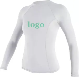Rashguard de manga larga de alta calidad hecho a medida para hombres, camisa de baño resistente a secado rápido, protección UV, nuevos colores para el invierno - Product Image 1