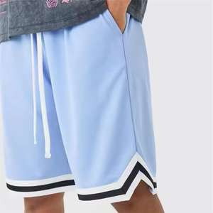 Pantalones Cortos de Baloncesto de Talla Grande con Diseño Nuevo, Impresión Digital de Alta Calidad, Transpirables, que Absorben la Humedad y de Secado Rápido para Verano - Product Image 2