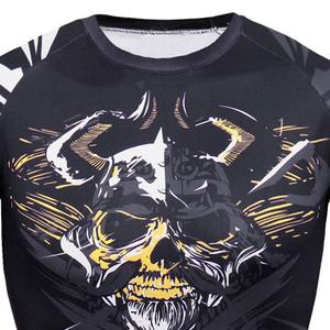 ชุดรัดรูปสำหรับออกกำลังกายแขนยาวสำหรับผู้ชายชุดออกกำลังกายกลางแจ้งเสื้อวอร์มสำหรับฤดูหนาว - Product Image 6