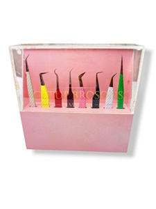 Meilleures pinces à cils GETUP BROSONS IMPEX de haute qualité, anti-magnétiques, anti-statiques, en acier inoxydable de précision de 10 mm, durables - Product Image 4