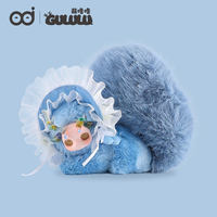 Authentique figurine en vinyle Gululu Fantasy Creature a Deer Blooming Series Blind Box, collection Flush Toys, cadeau tendance, avec 6 pièces