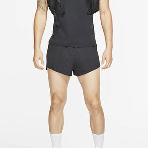 Shorts de course pour hommes 2023, nouvelle collection, taille élastique, haute qualité, logo personnalisé, design uni, séchage rapide, faible MOQ, vente chaude, nouveau style - Product Image 2
