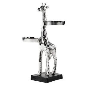 Luxury <b>Glass</b> and Metal Candle <b>Holder</b> Combination Designer Accent for Porch Candle <b>Holder</b> Made by Zahid Exports big wholesaler - Product Image 1